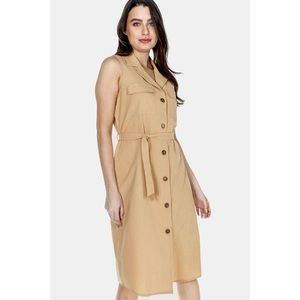 ☀️LAST CHANCE m r p • sleeveless shirt dress